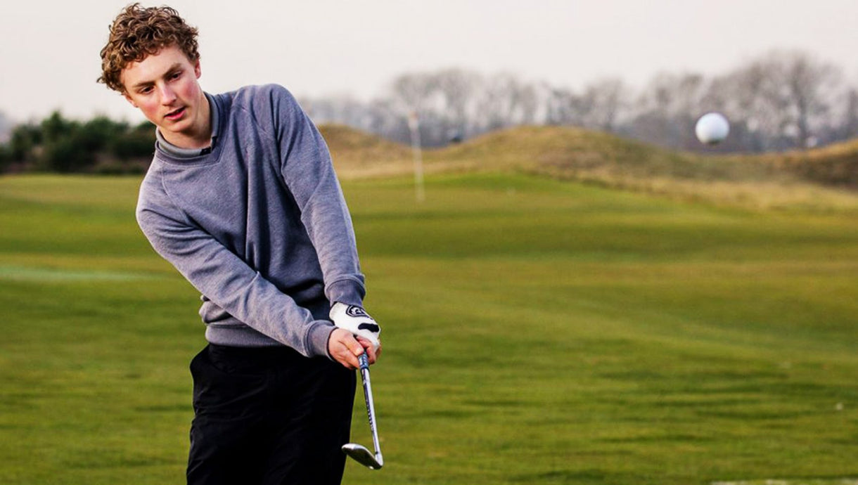 Duca Del Cosma talks to pro-golfer, Bas Slungers Duca Del Cosma talks to pro-golfer, Bas Slungers