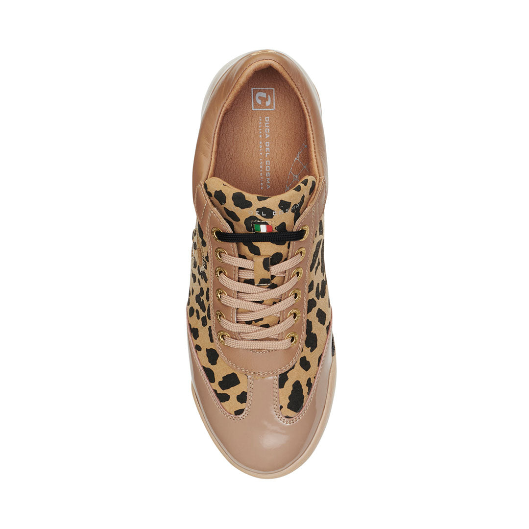 Women's King Cheetah - Taupe Golf Shoe