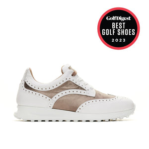 Women's Serena - White / Taupe Golf Shoes