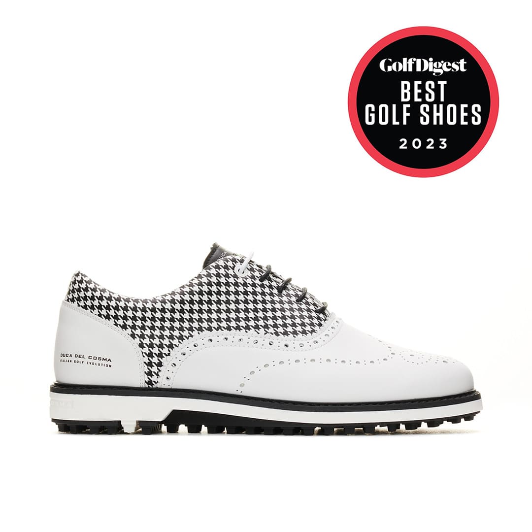 White best sale golf shoes