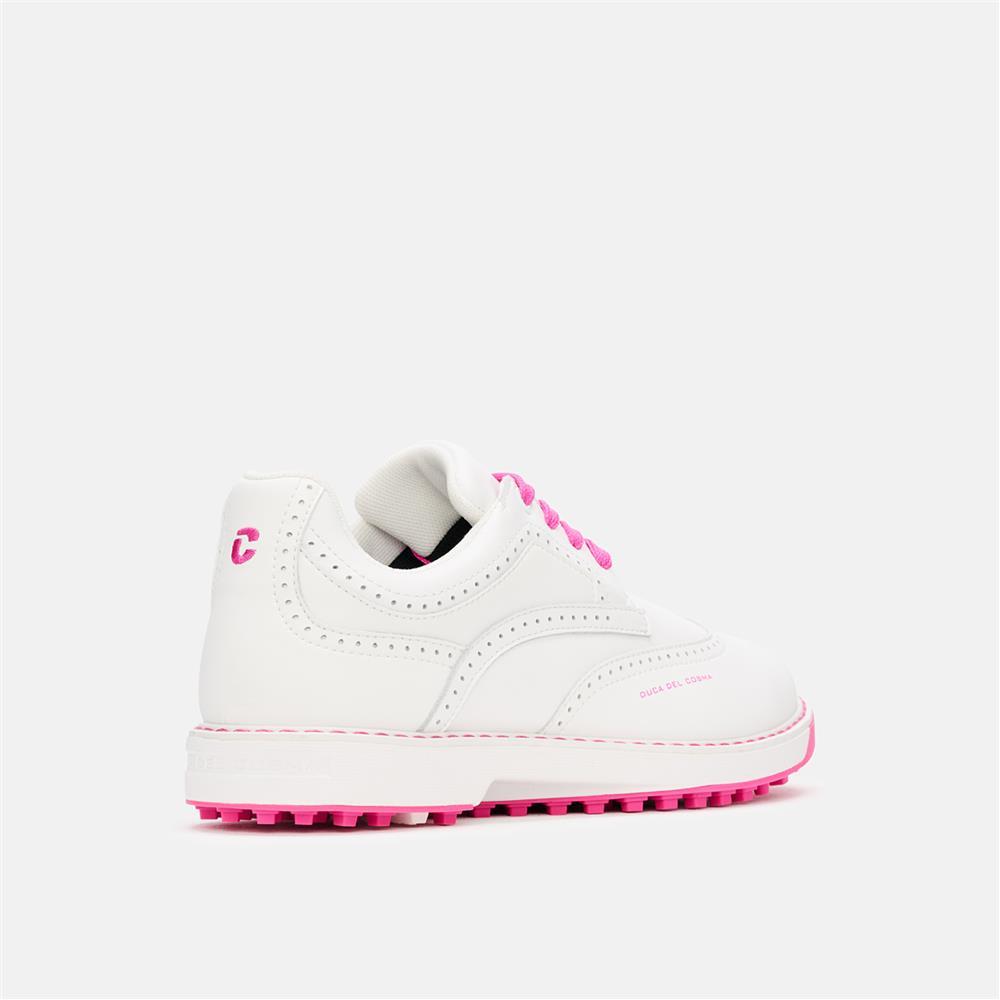 Tuscania - White/Knockout Pink
