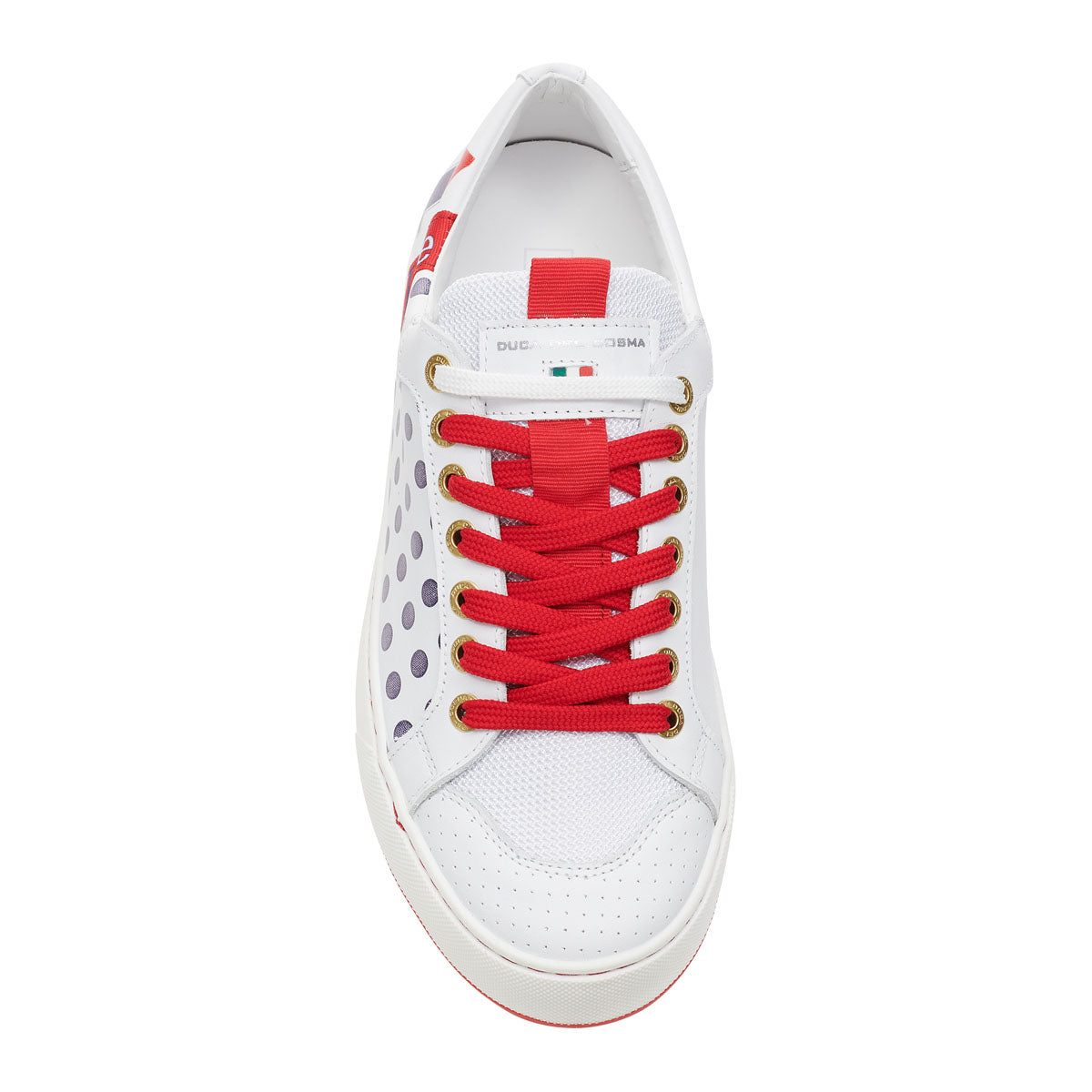 Women's Esti White / Red Golf Shoe