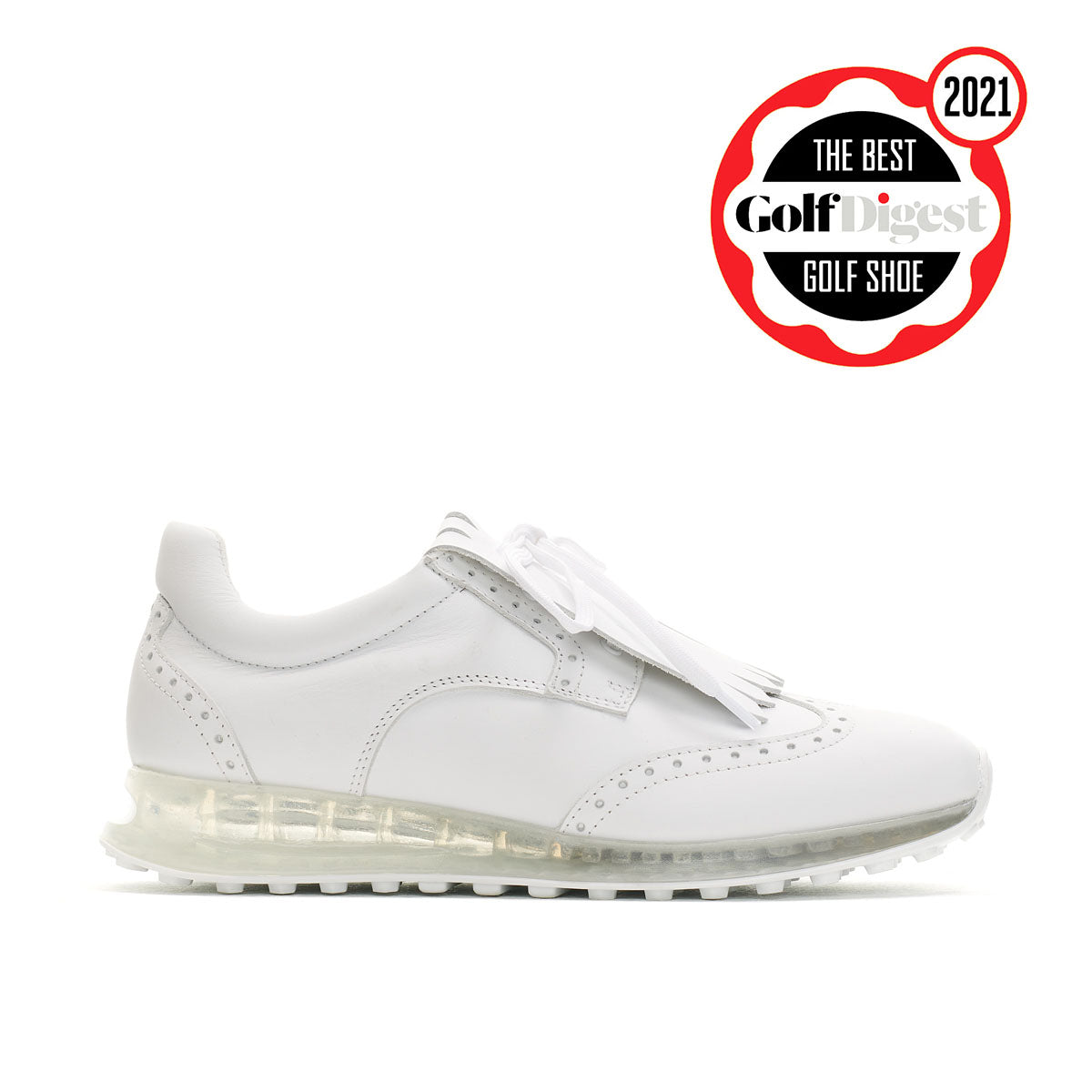 Women s Bellezza White Golf Shoe Duca del Cosma Italian Golf Shoes