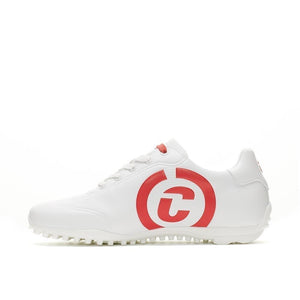 Women's Queenscup White/Red Golf Shoes