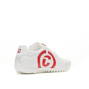 Women's Queenscup White/Red Golf Shoes