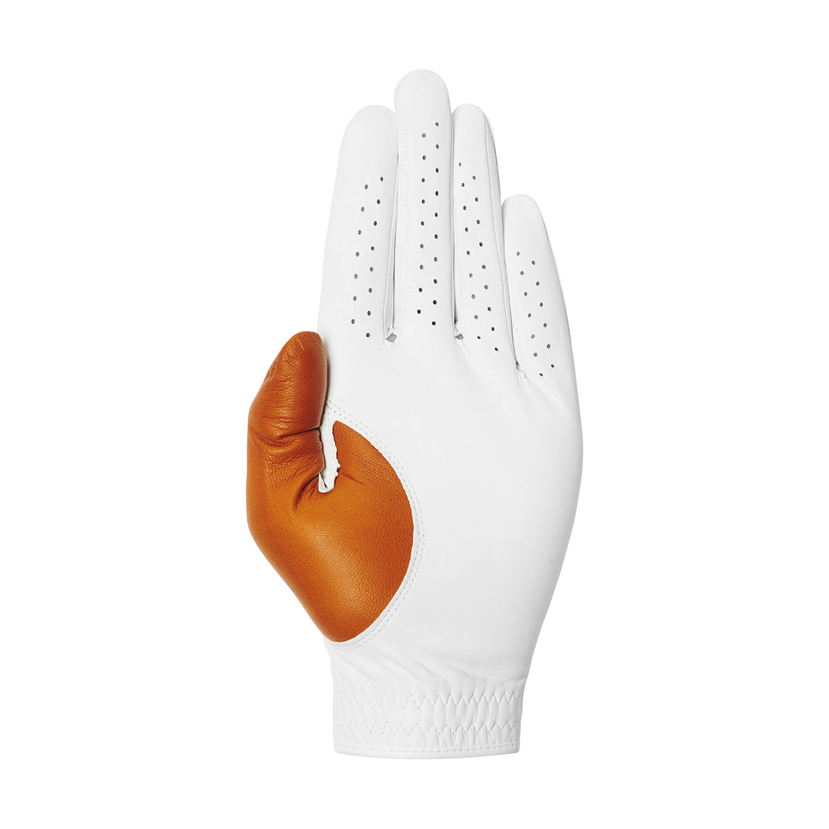 Men's Elite Pro Laguna White / Cognac Golf Glove - Left