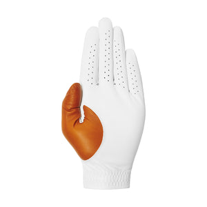 Men's Elite Pro Laguna White / Cognac Golf Glove - Left