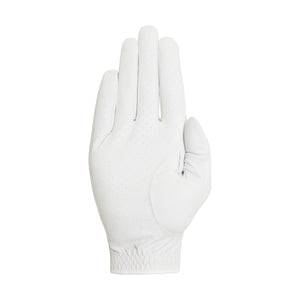 Men's Hybrid Pro Primavera White / Green/ Red Golf Glove - Right