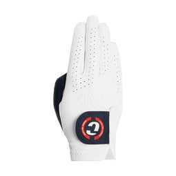 Men's Elite Pro Sentosa White / Navy Golf Glove - Right Men's Elite Pro Sentosa White / Navy Golf Glove - Right