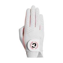 Women's Hybrid Pro Yasmine Pink / White Golf Glove - Right Women's Hybrid Pro Yasmine Pink / White Golf Glove - Right