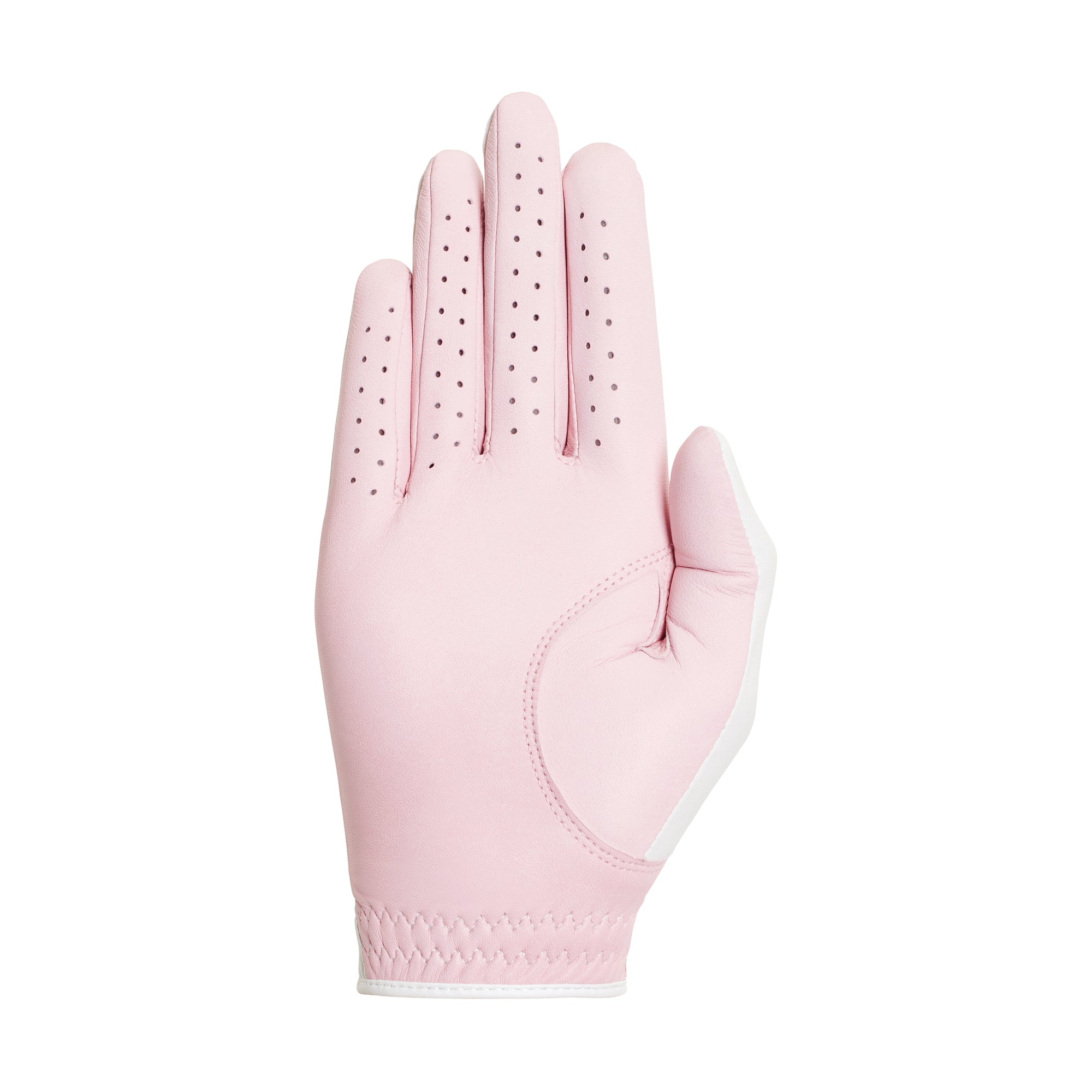 Women's Hybrid Pro Yasmine Pink / White Golf Glove - Right