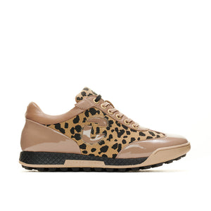 Women's King Cheetah - Taupe Golf Shoe