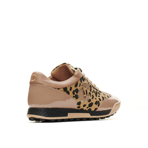Women's King Cheetah - Taupe Golf Shoe