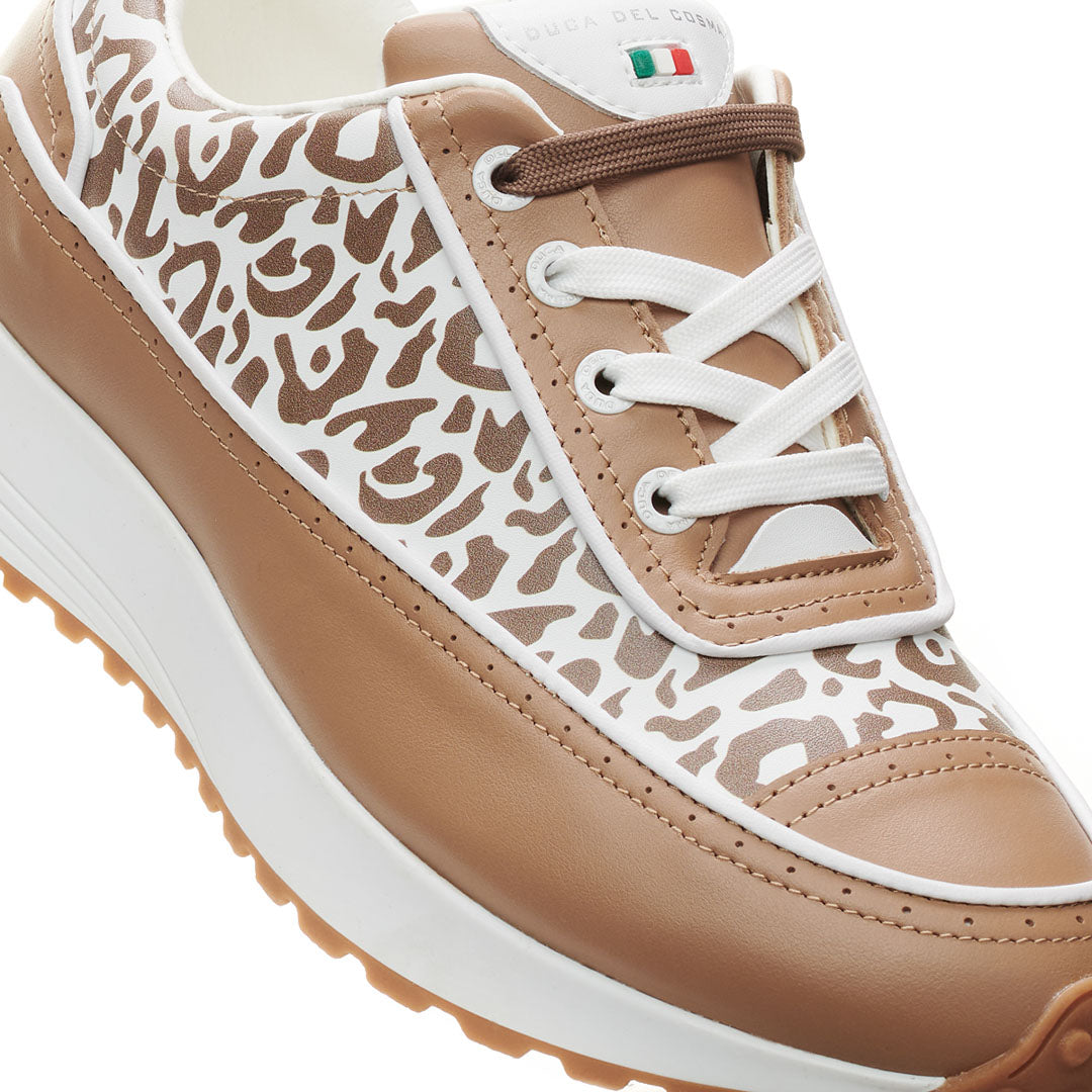 Women's Alexa - Taupe/Cheetah Golf Shoes