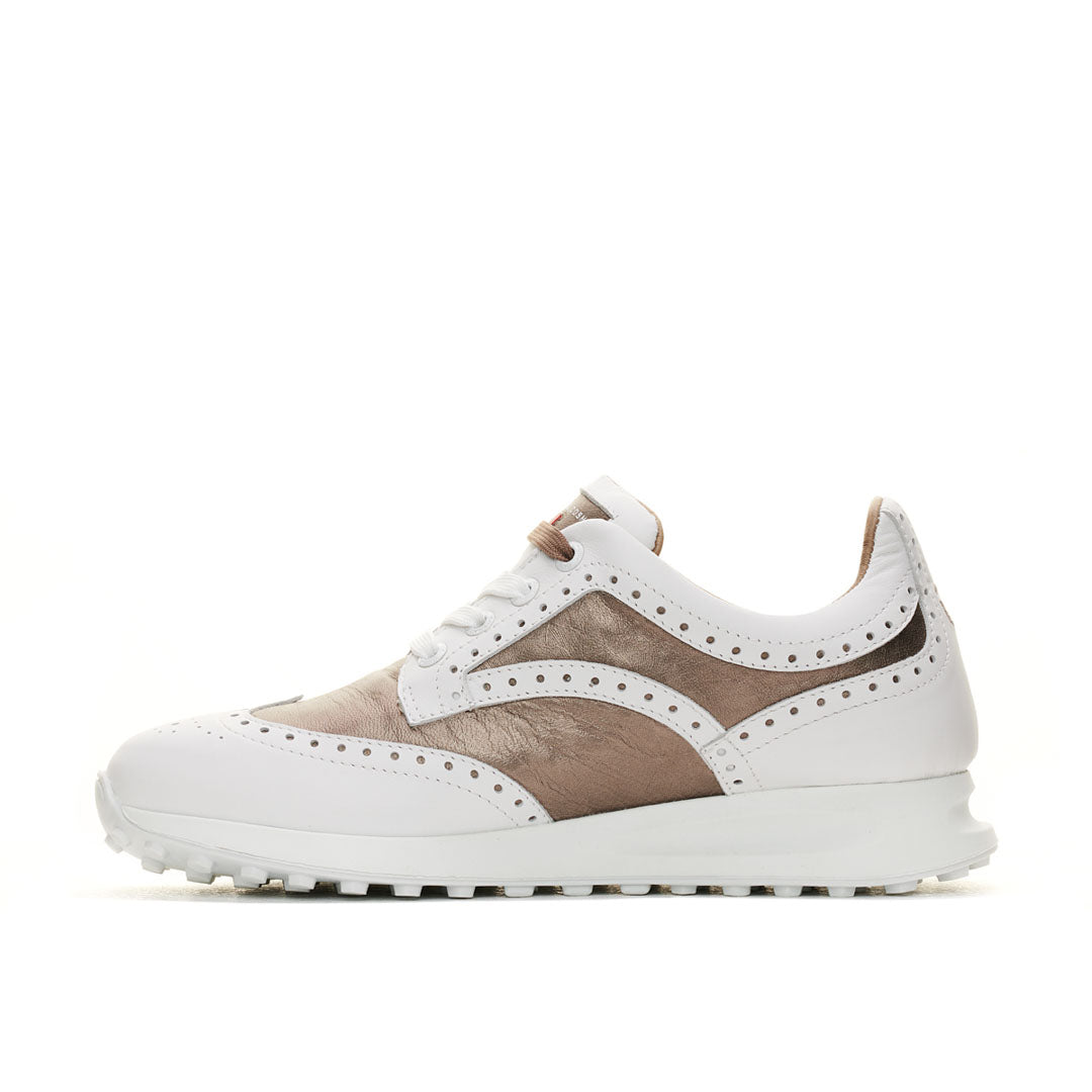 Women's Serena - White / Taupe Golf Shoes