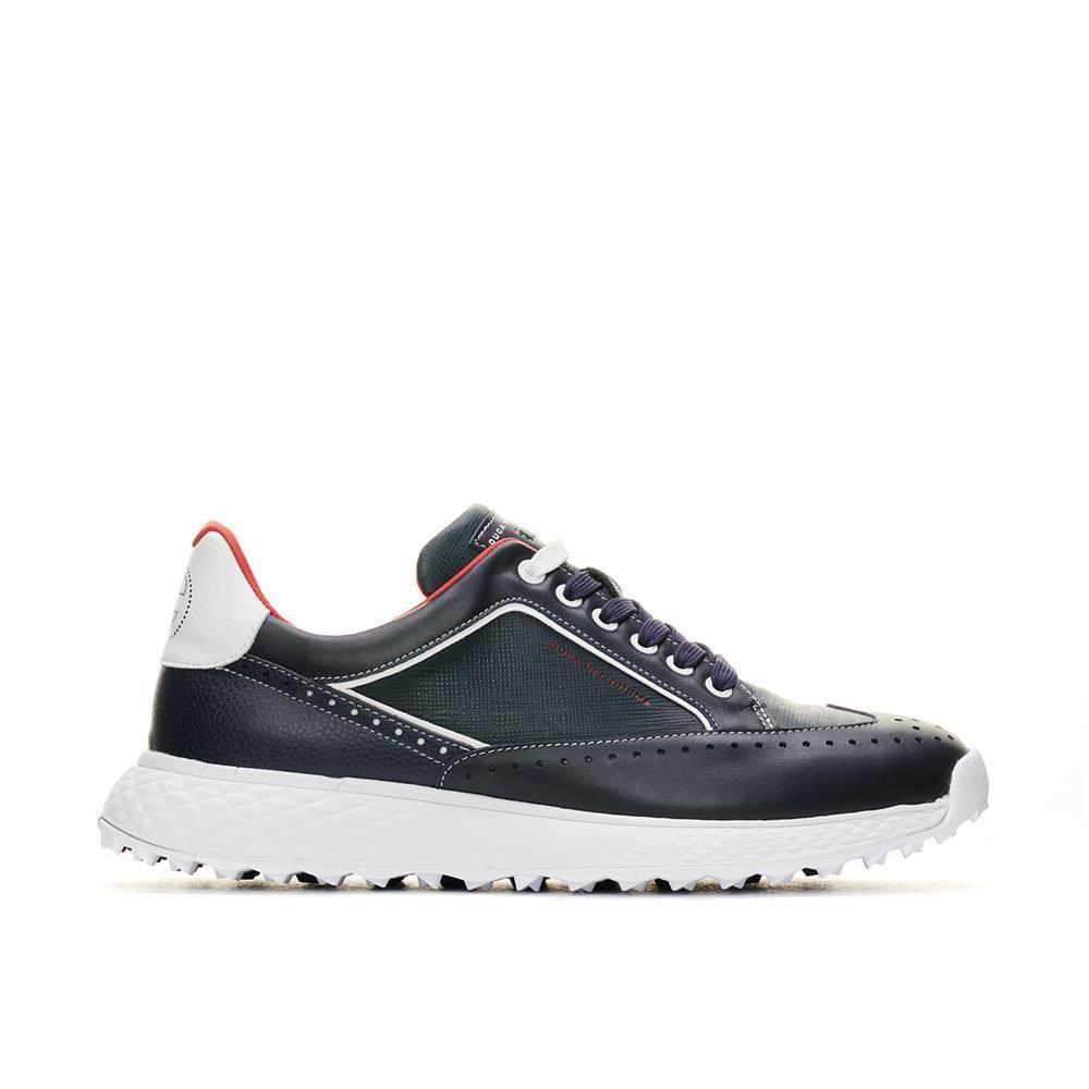 Men's Girona - Navy /Red Golf Shoe – Duca del Cosma - Italian Golf Shoes