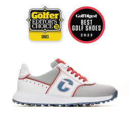 Men's Positano - Grey/White/Red Golf Shoes