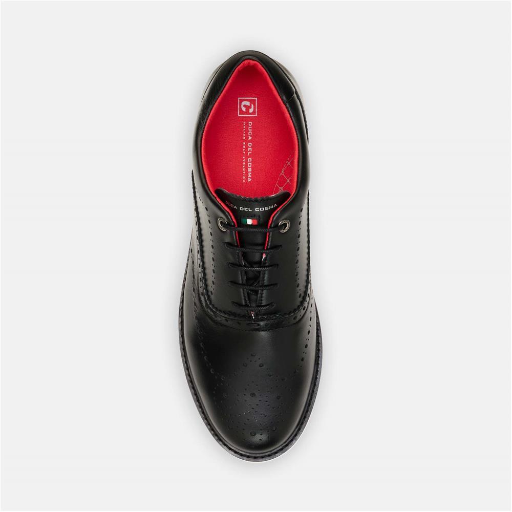 Men's Churchill Black Golf Shoes