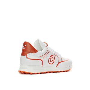 Men's JL3 White / Orange Golf Shoe