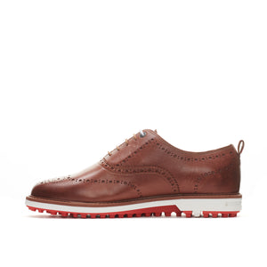 Men's Churchill Cognac Golf Shoe