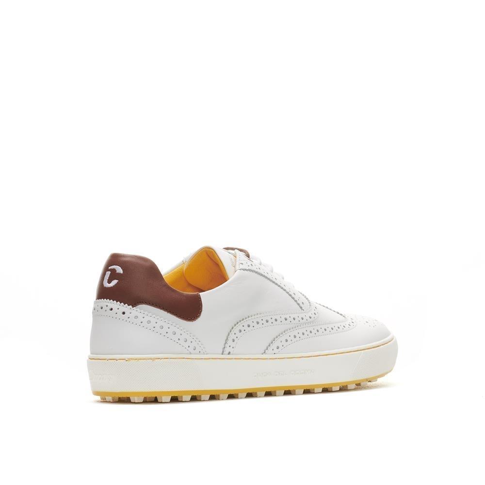 Men's Regent White Golf Shoes – Duca del Cosma - Italian Golf Shoes