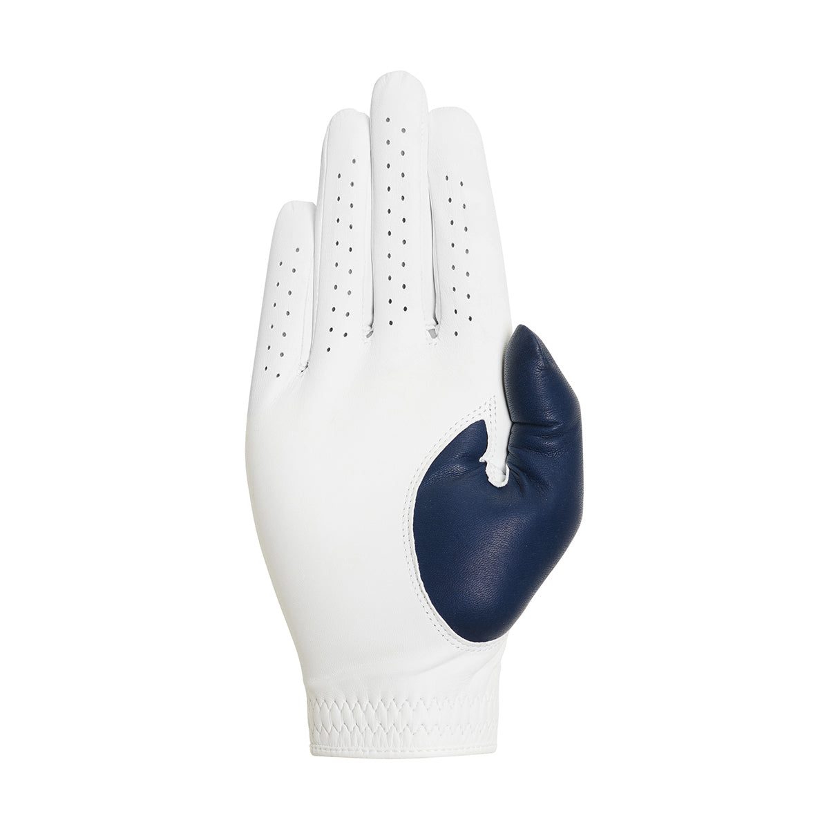 Men's Elite Pro Sentosa White / Navy Golf Glove - Right