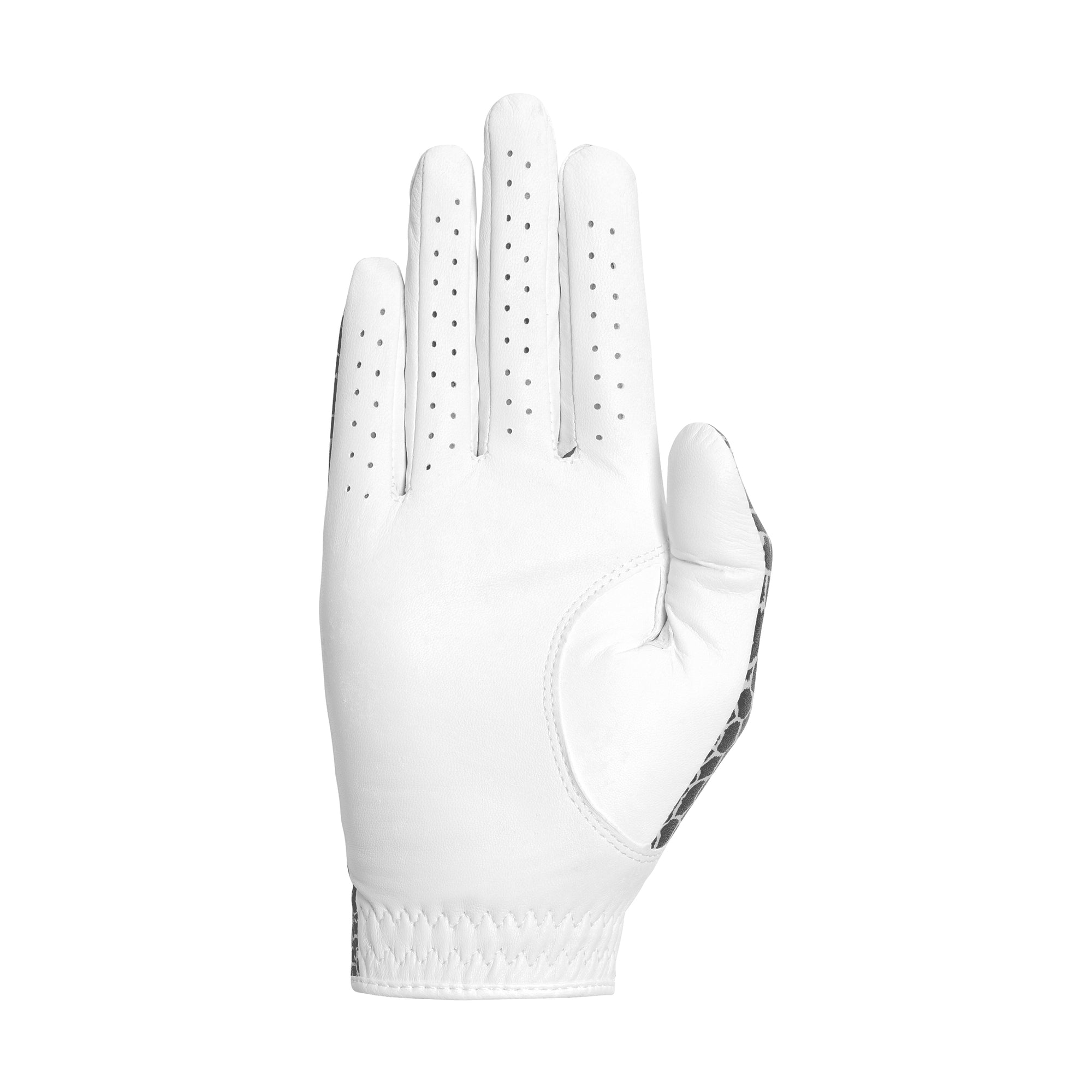 Women's Designer Pro White / Giraffe Golf Glove - Right